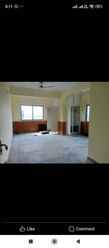 I-8. Markaz commcial apartment available for rent main Double road location Ideal location 15