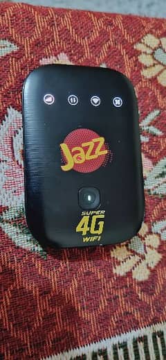 Jazz 4G Device unlocked for all networks sim