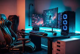 "Gaming pc/All gaming setup in  best range/Gaming setup