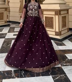 party wear dress handmade marriage function dress 0