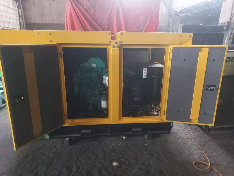 60kva Cummins Aqsa Canopy genset yom 2017 2