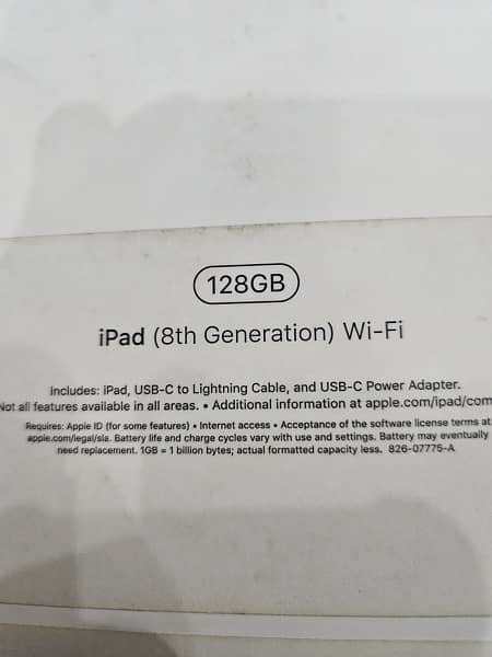 Ipad 8 generation 128gb 7