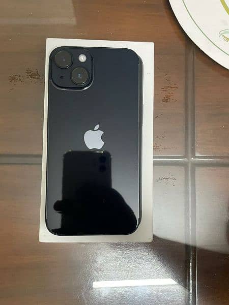 Iphone 14 midnight blue 128gb with box 1