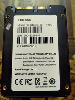 128 GB Sata SSD