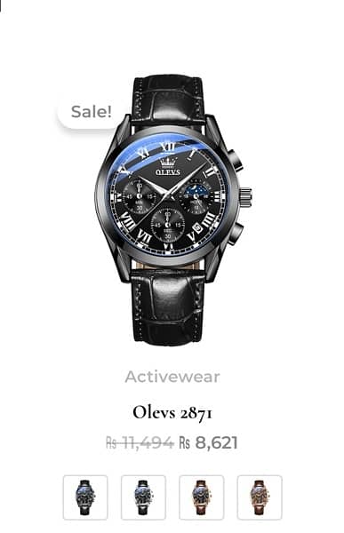 Men’s imported watches original branded 6