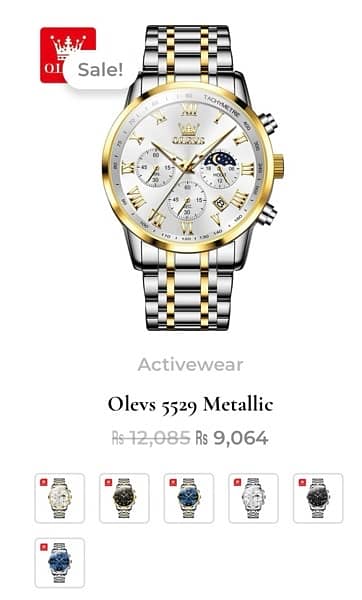 Men’s imported watches original branded 10