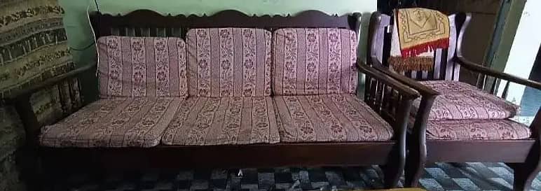 Wooden Sofa set 0