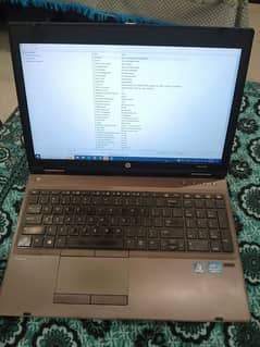 HP Laptop Core i5 ProBook 8/300GB 1hour 0