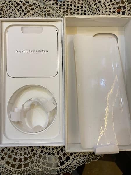 iPhone 15 pro max 256gb jv natural titanium with box 8