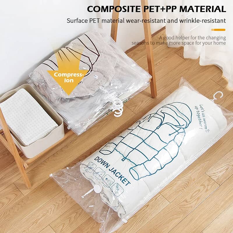 Vacuum Storage Bag Travelling bag space saver bag blanket bag cloths 2