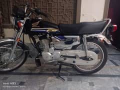 Honda 125 self start bike documents complete