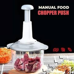 Manual Hand Press Food Chopper,Chopper Machine,