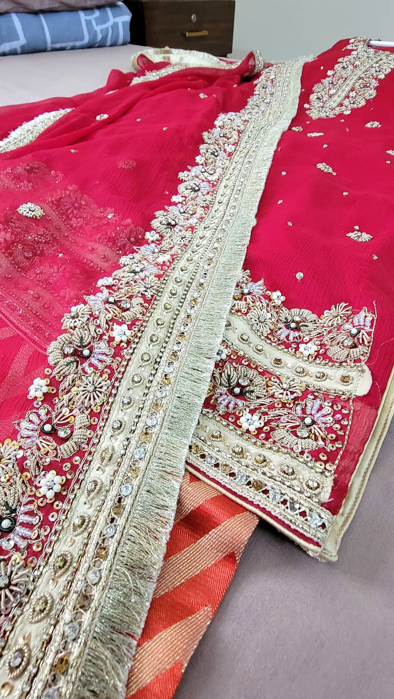 Bridal Shaddi Hand Work Dress 1