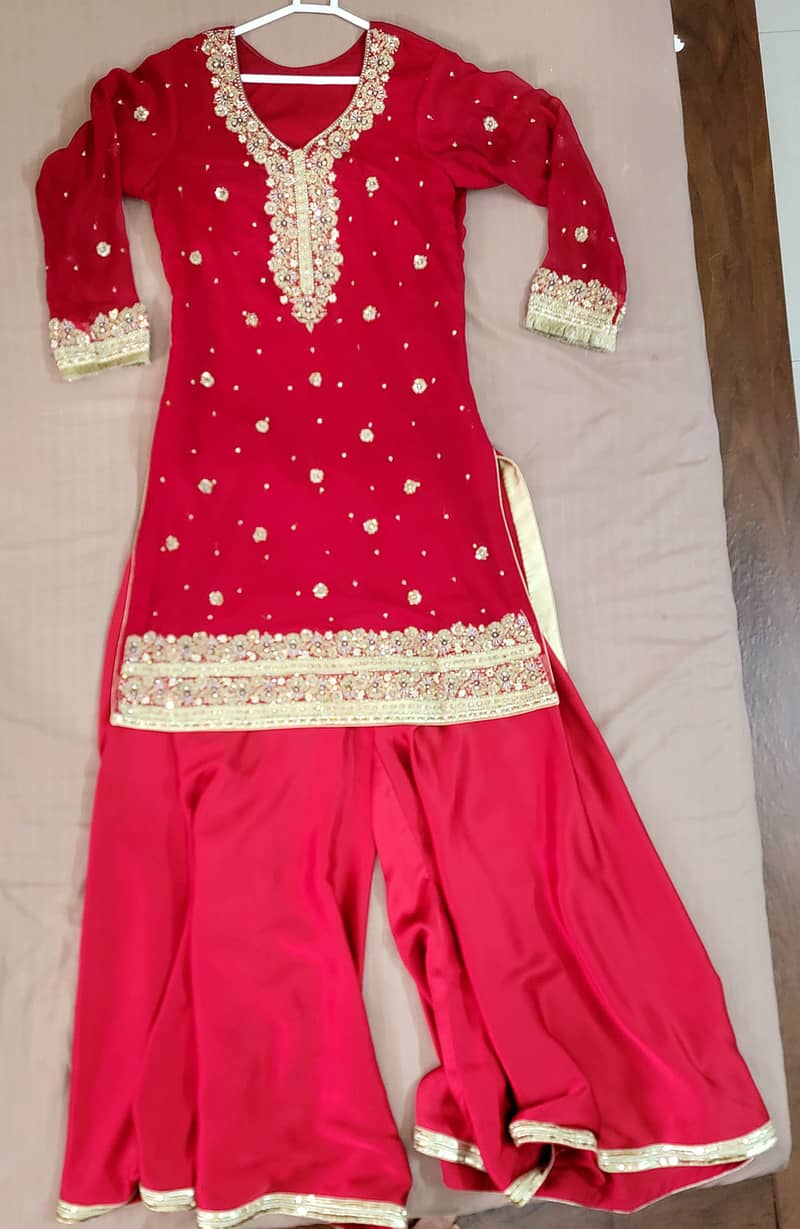 Bridal Shaddi Hand Work Dress 4