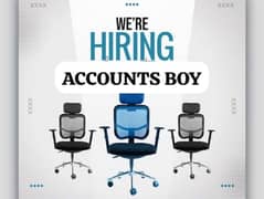 We need Accounts staff, Watsup please contact  [ 03217819686 ].