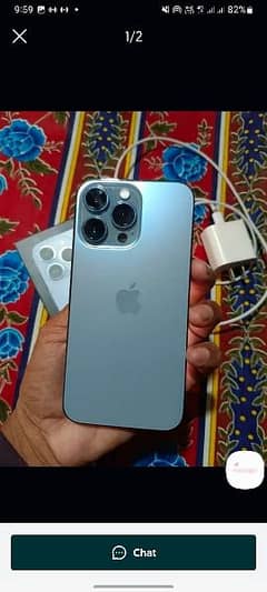 apple iphone 13pro 128 GB PTA approved officially full acc. . full warr