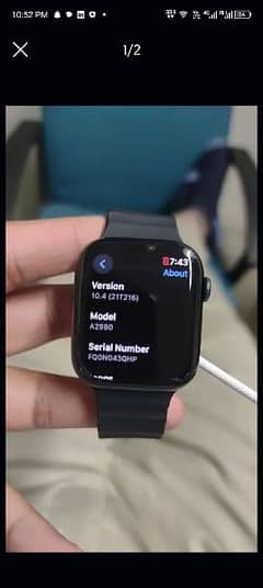 Apple Watch Series 9 45MM Midnight blue, with apple warranty