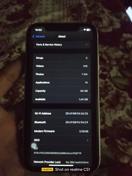 iphone 11 64GB NON pta 9