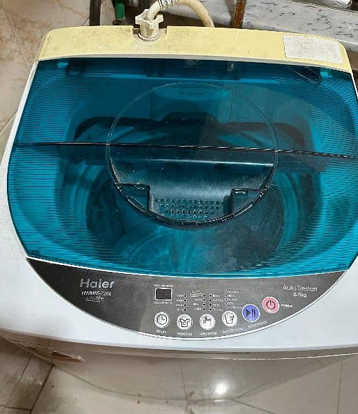 haier 8kg fully automatic washing machine 3