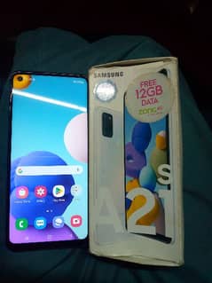 Samsung A21s 4/64 with box charger 0