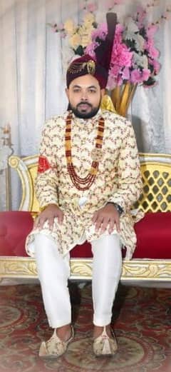 sherwani with khusha 0