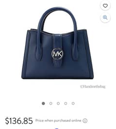 **BRAND NEW** ORIGINAL Michael Kors Gabby Navy Blue Purse