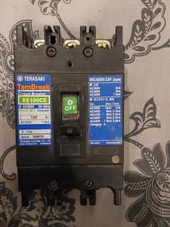 circuit breaker XE100CS 0