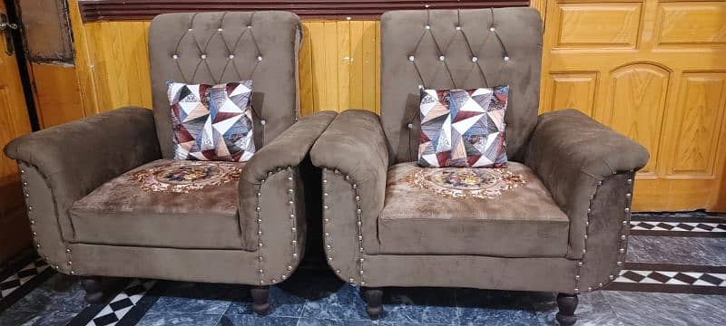 5 seater sofa new condition urgent sale 1