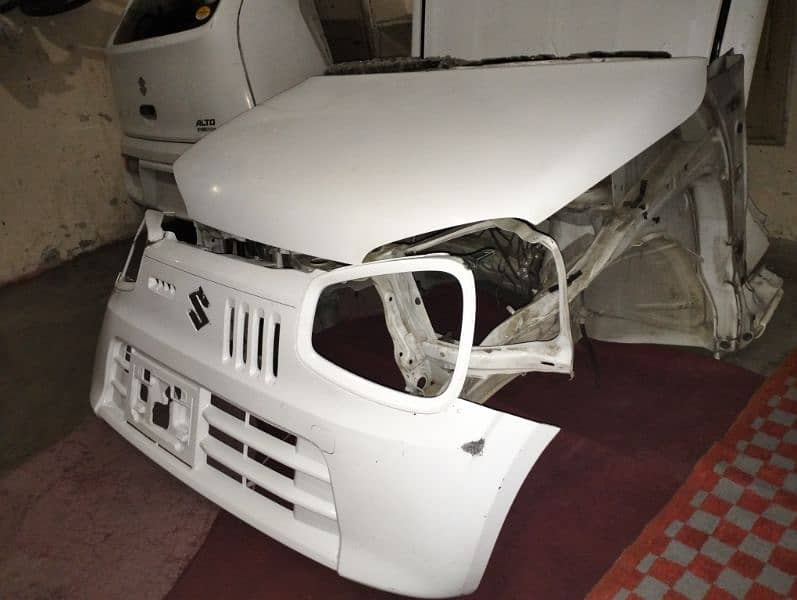 Suzuki Alto,Cultus,WagonR Bonnet,Side Mirors,Bumpers,Doors 2