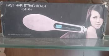 Fast Hair brush straightner