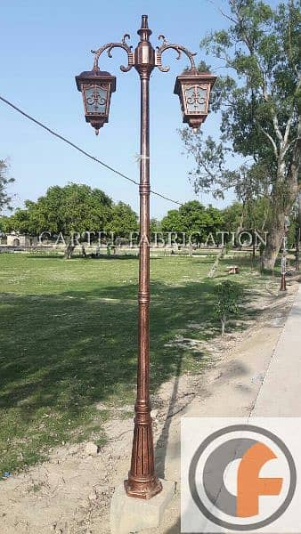 Decorative street light poles 14