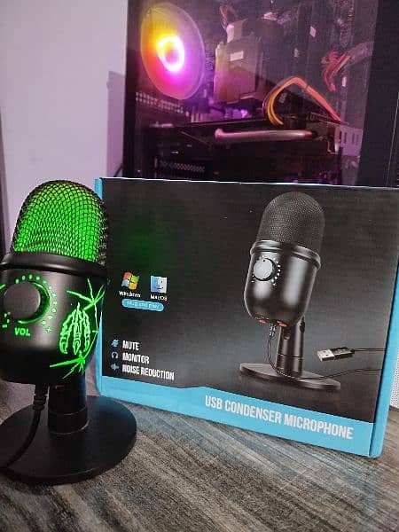 Gaming mic for windows RGB 1