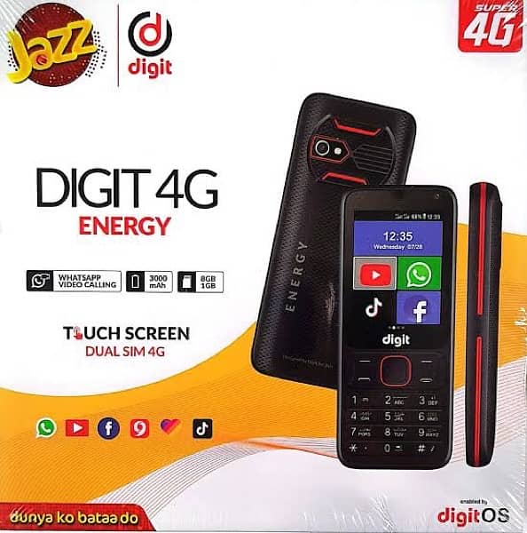 Jaz digit energy hotspot phone 0