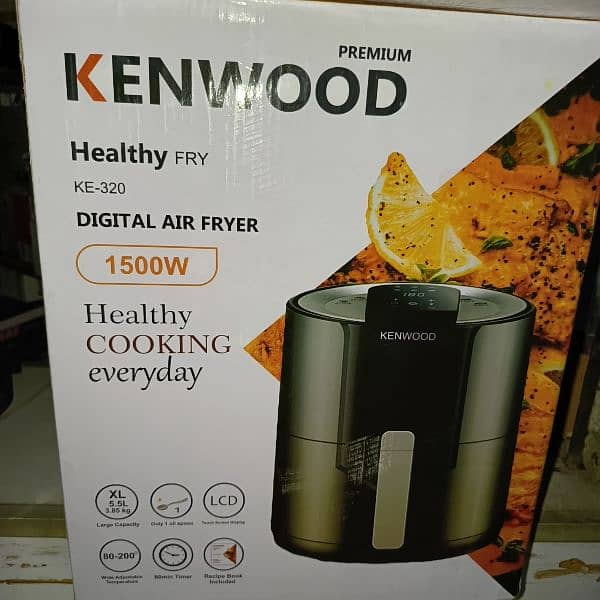 Kenwood Air Fryer 1500 Watt 0