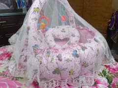 brand new baby bedding nest and duffle