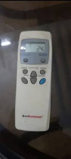 SuperNational AC remote