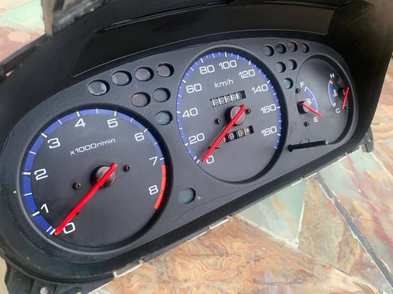 honda Civic 1996 to 2000 EK  sport meter 5