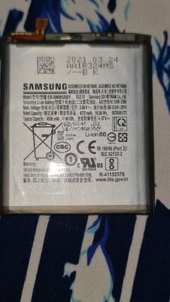 samsung note 20 ultra battery