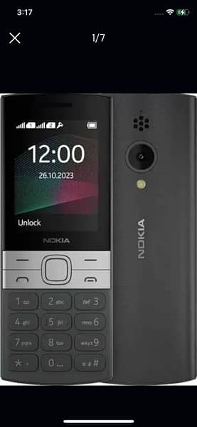 nokia mobiles box pack 7