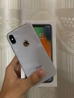 iPhone X pta approved 64GB with box 0