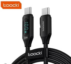 mboocki original charning lightning cable 100w with display