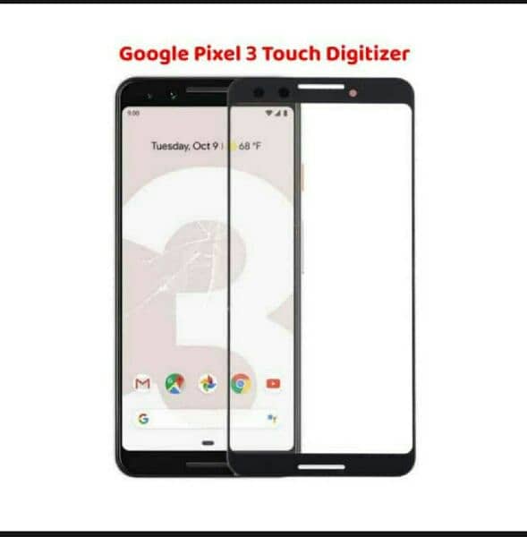 pixel 3 touch digitizer + OCA Glass 0