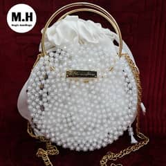 Handbag / Clutch / Bag / pearl bag 0