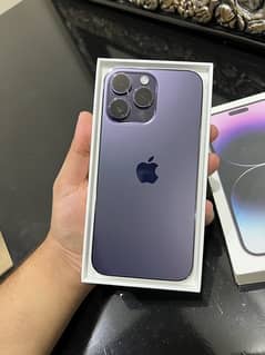 Iphone 14 pro max 256gb PTA APPROVED HK MODEL