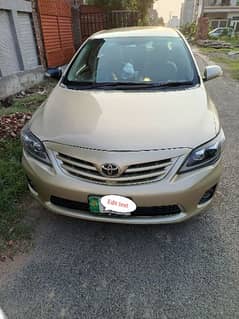 Toyota Corolla XLI 2012