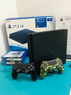 ps4 Slim 1Tb Complete Box