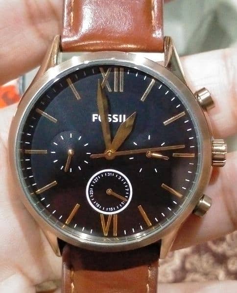 Vintage Fossil (BQ-2404) Men's Watch - Rare Collectible Timepiece! 7