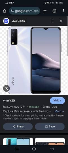 vivo y20 4/64