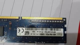 hp RAM 4gb pc