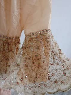 Offwhite wedding wear fancy dress, Nikah dress, beautiful party wear